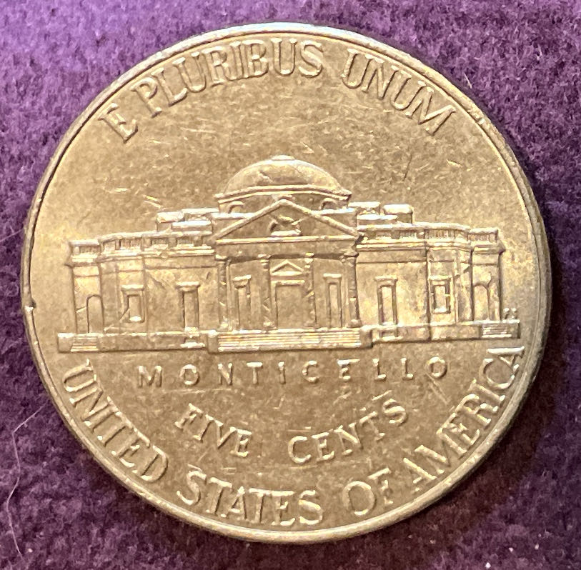 Nickel Jefferson 2015 D 3  coin collectible - Main Image 2