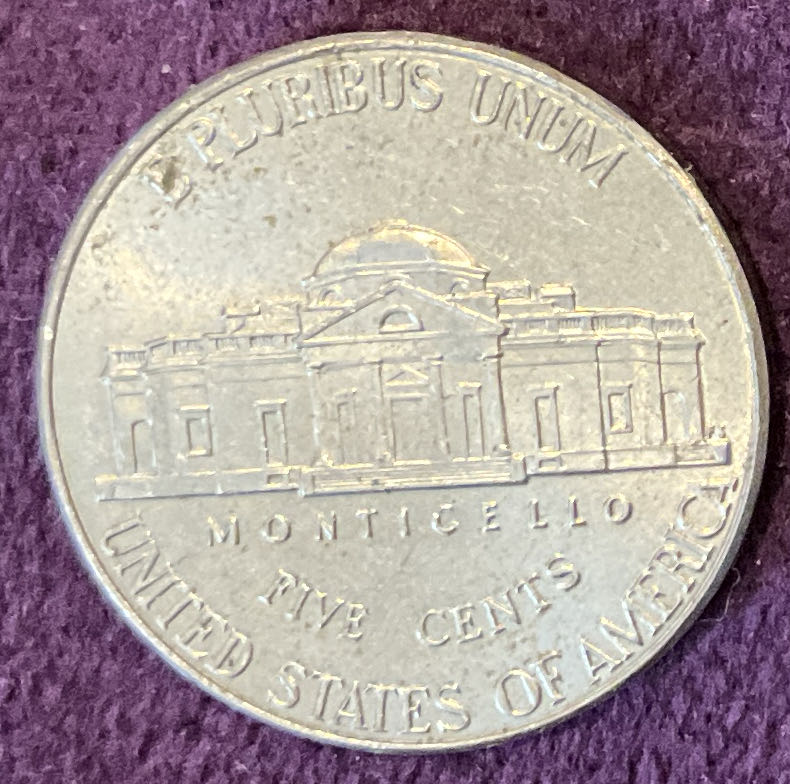 Nickel Jefferson 2016 D 6  coin collectible - Main Image 2