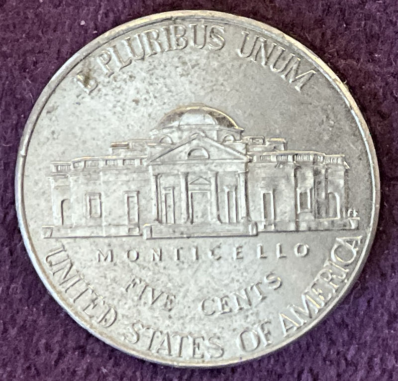 Nickel Jefferson 2016 D 6  coin collectible - Main Image 4