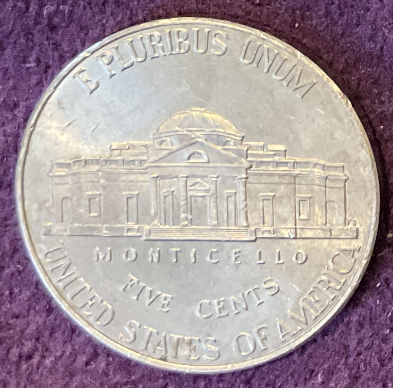 Nickel Jefferson 2016 D 7  coin collectible - Main Image 2