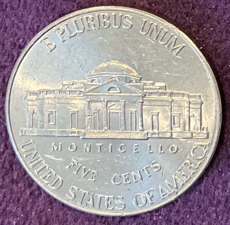 Nickel Jefferson 2016 D 8  coin collectible - Main Image 2