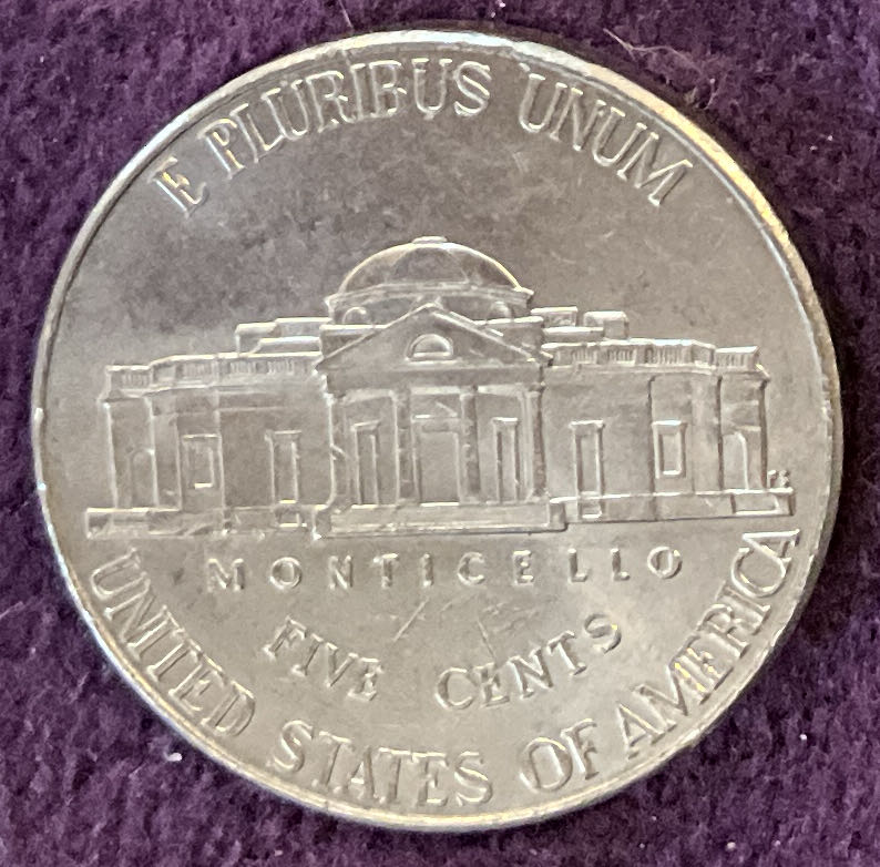 Nickel Jefferson 2017 D 5  coin collectible - Main Image 4