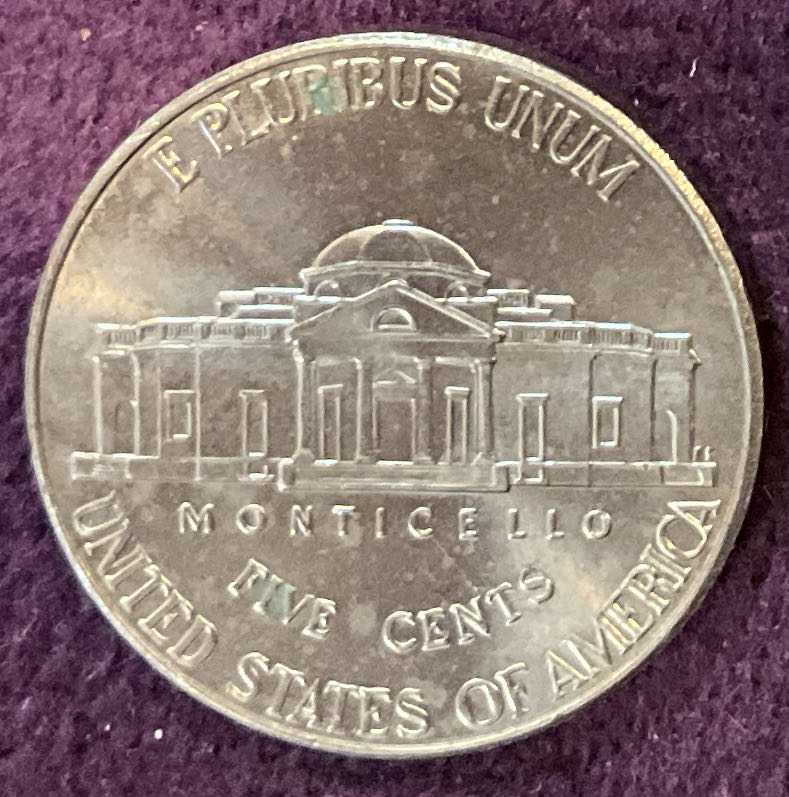 Nickel Jefferson 2017 D 6  coin collectible - Main Image 4