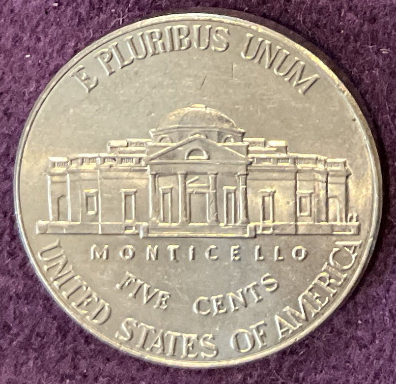 Nickel Jefferson 2018 D 6  coin collectible - Main Image 2