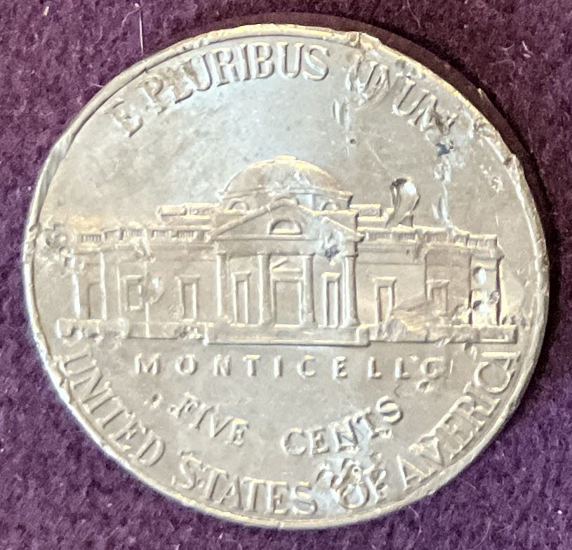 Nickel Jefferson 2018 D 7  coin collectible - Main Image 2