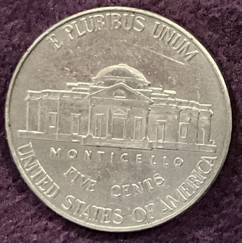 Nickel Jefferson 2019 D 5  coin collectible - Main Image 4