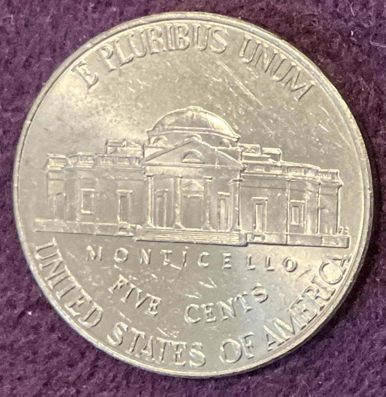 Nickel Jefferson 2019 D 7  coin collectible - Main Image 2