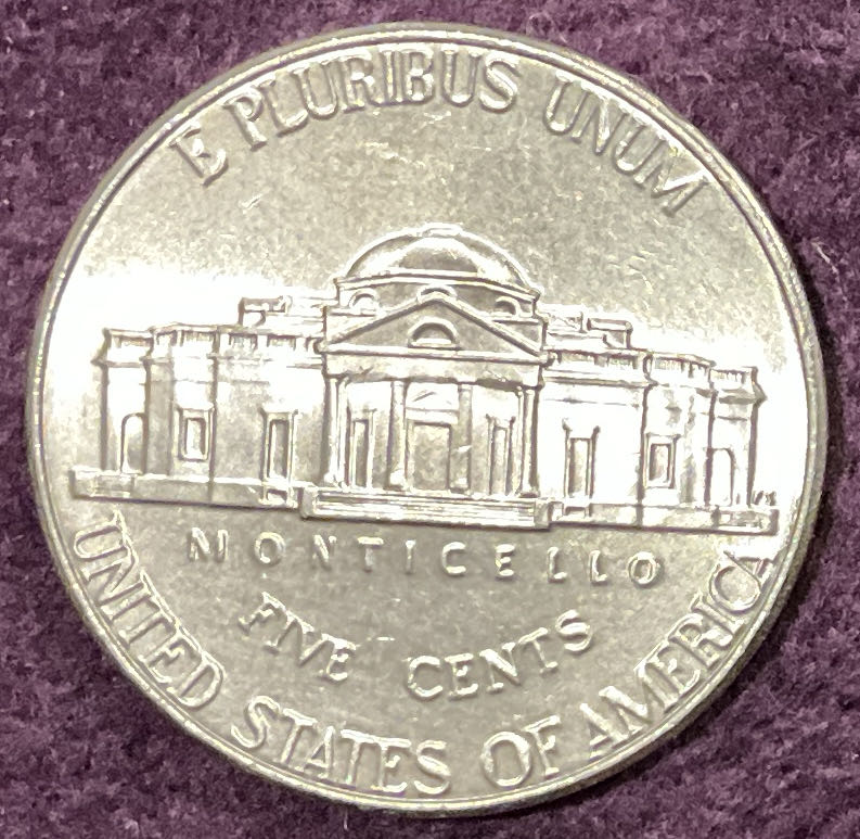 Nickel Jefferson 2022 D 4  coin collectible - Main Image 2
