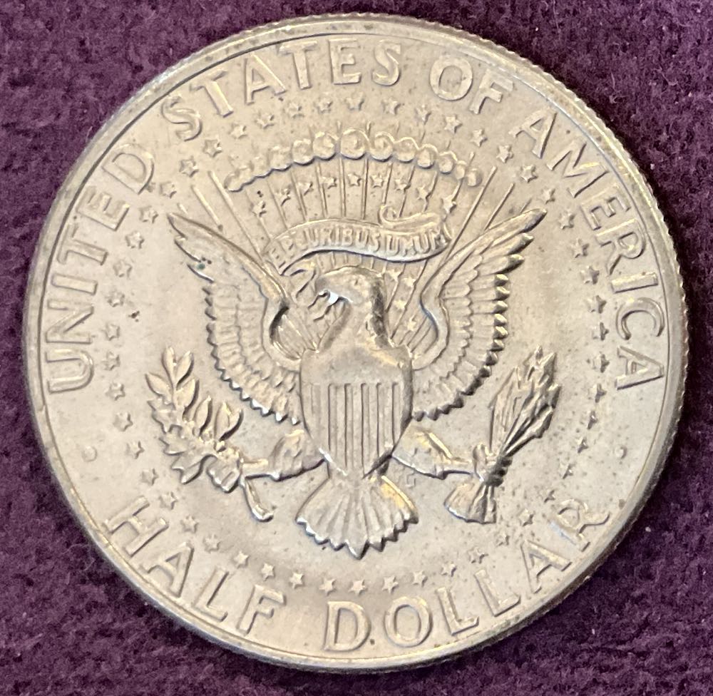 Half Dollar JFK 1971 D 8  coin collectible - Main Image 4