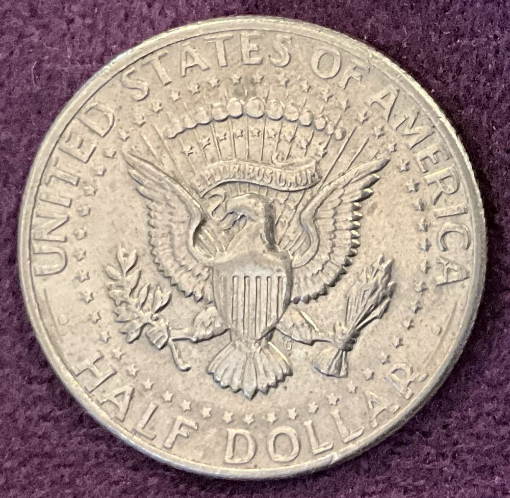 Half Dollar JFK 1971 D 9  coin collectible - Main Image 4