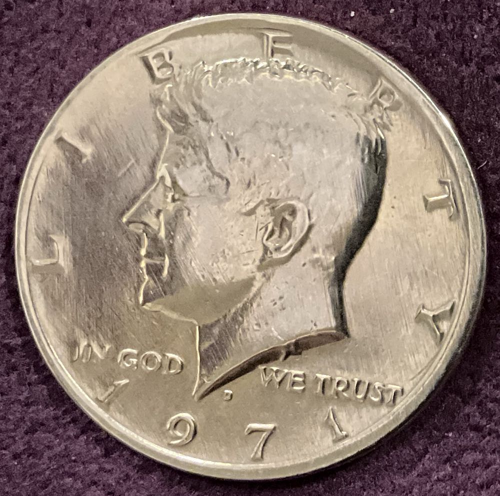 Half Dollar JFK 1971 D 11  coin collectible - Main Image 3