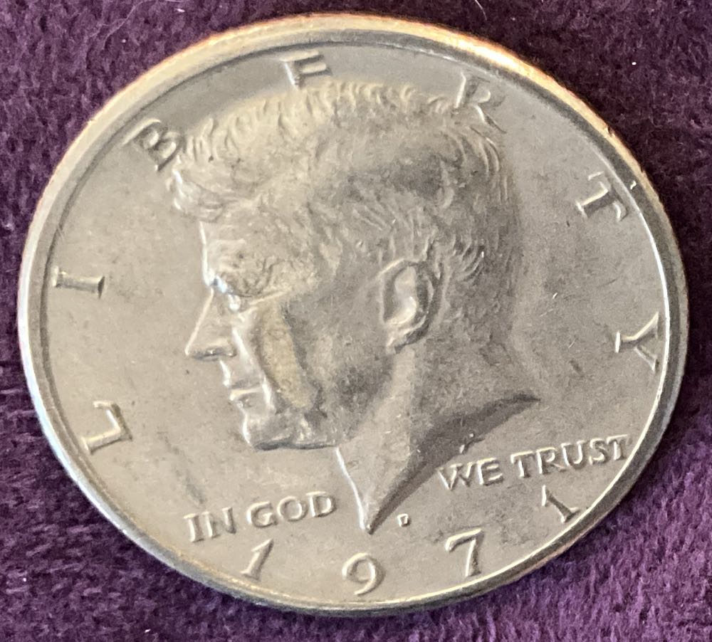 Half Dollar JFK 1971 D 20  coin collectible - Main Image 3