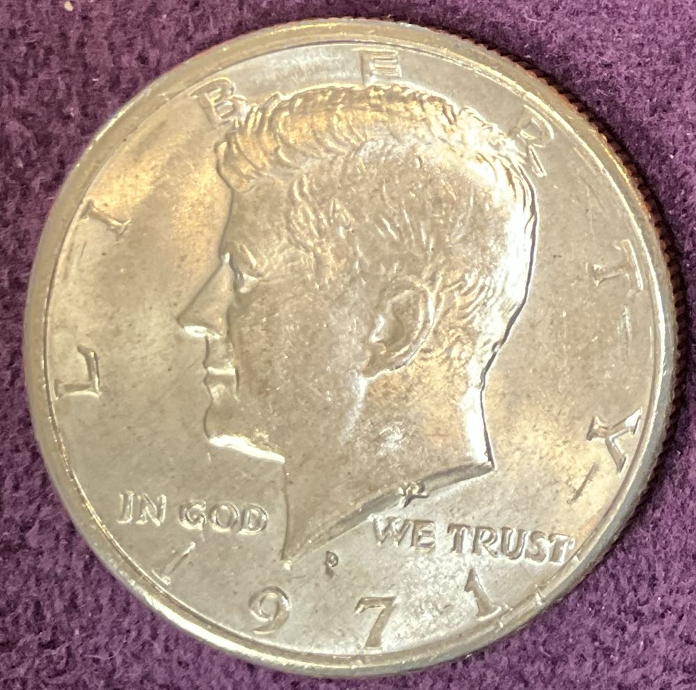 Half Dollar JFK 1971 D 23  coin collectible - Main Image 3