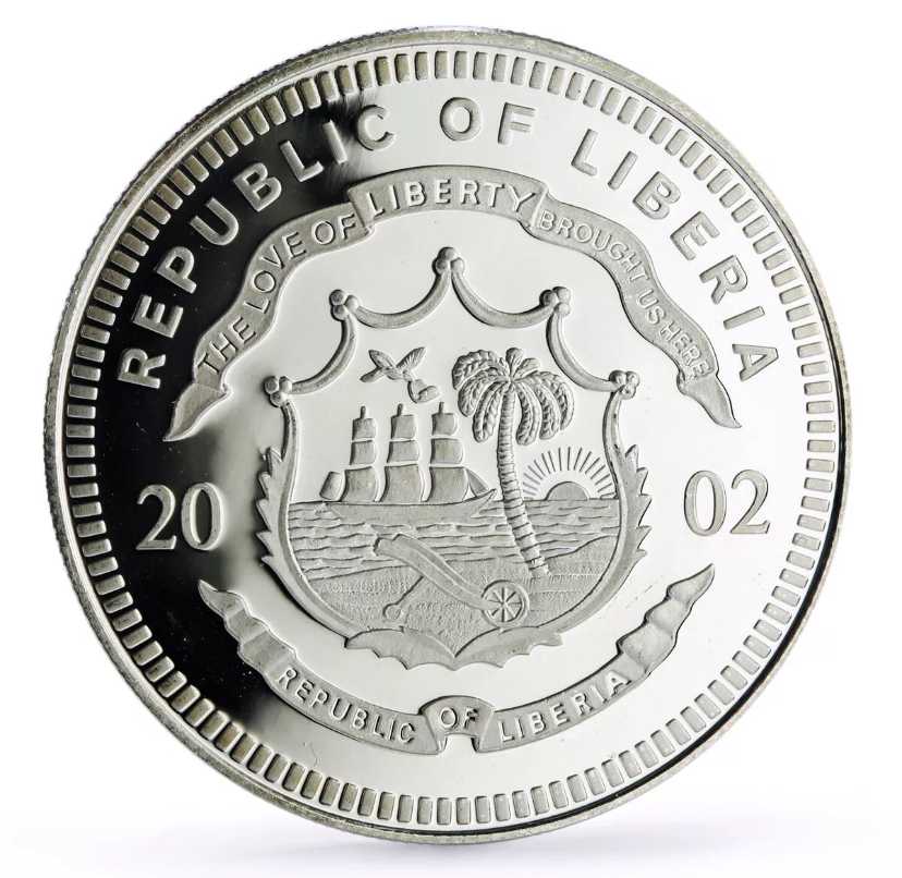 Liberia Legends Of The Rails - Shinkansen 0 Series  coin collectible - Main Image 2