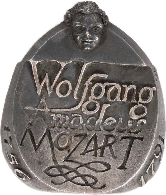 Wolfgang Amadeus Mozart Medal  coin collectible - Main Image 2