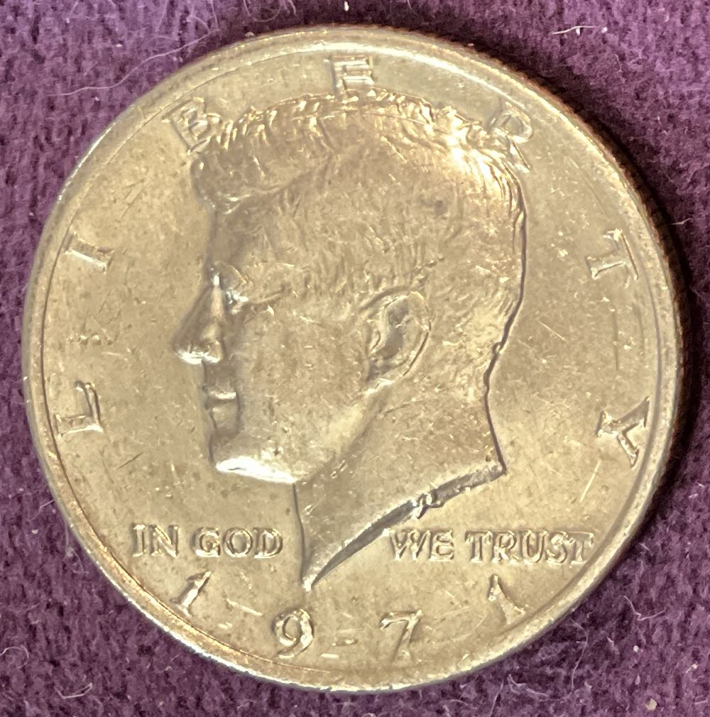 Half Dollar JFK 1971 2  coin collectible - Main Image 3