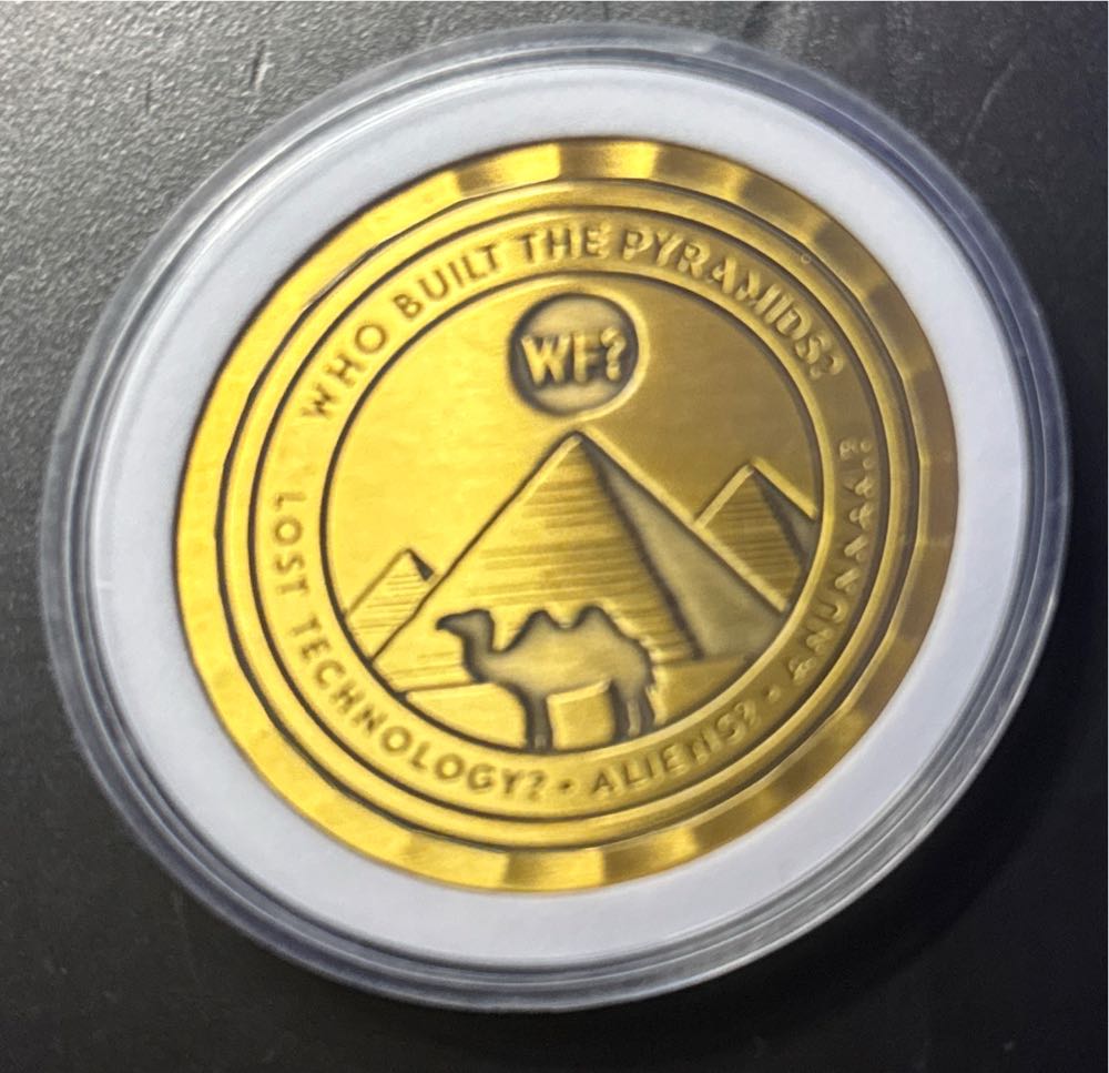 Why Files, The-Who Built The Pyramids  coin collectible - Main Image 2
