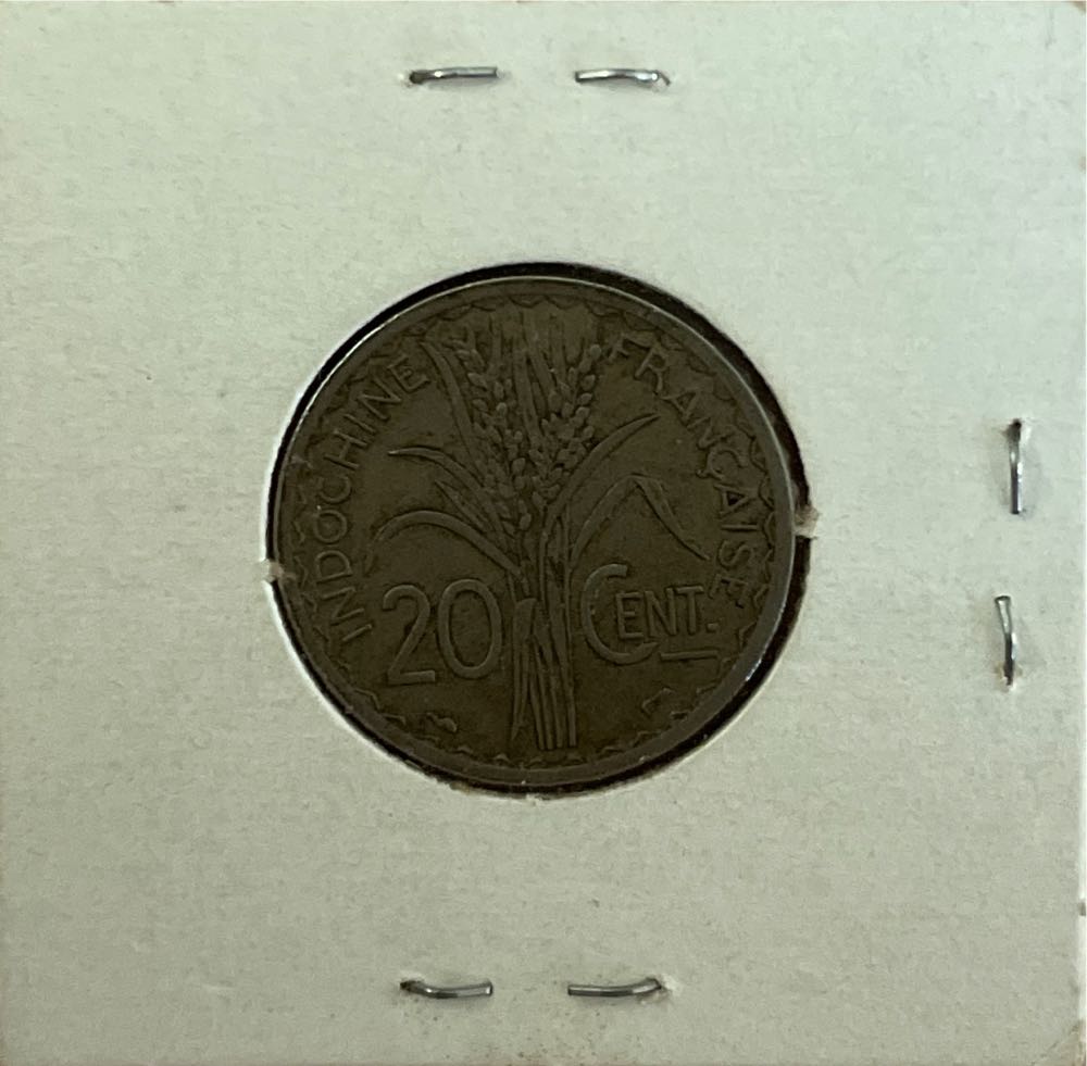 French Indochina 20c - 1939  coin collectible - Main Image 2