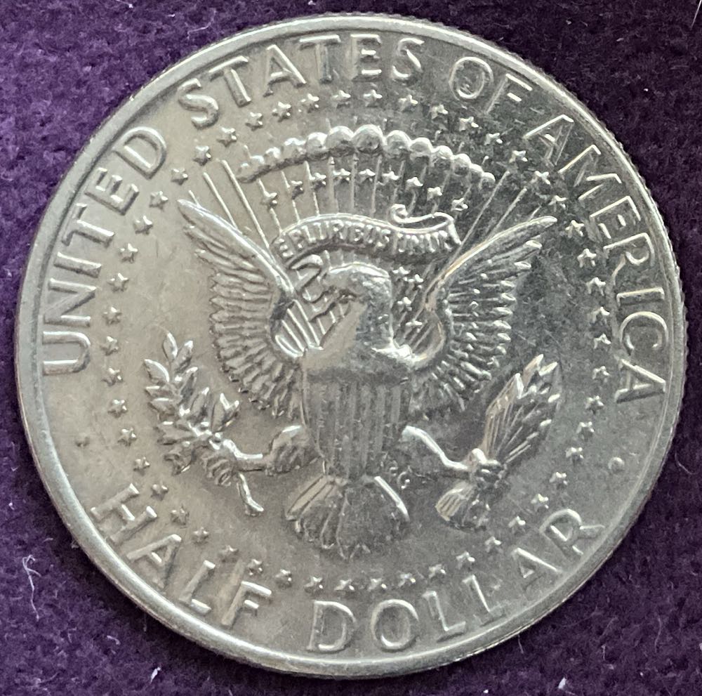 Half Dollar JFK 1972 D 9  coin collectible - Main Image 2