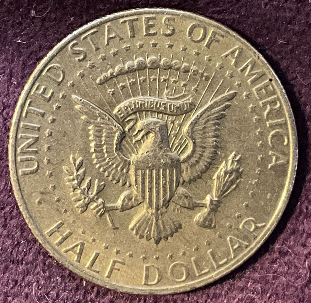 Half Dollar JFK 1972 D 10  coin collectible - Main Image 2