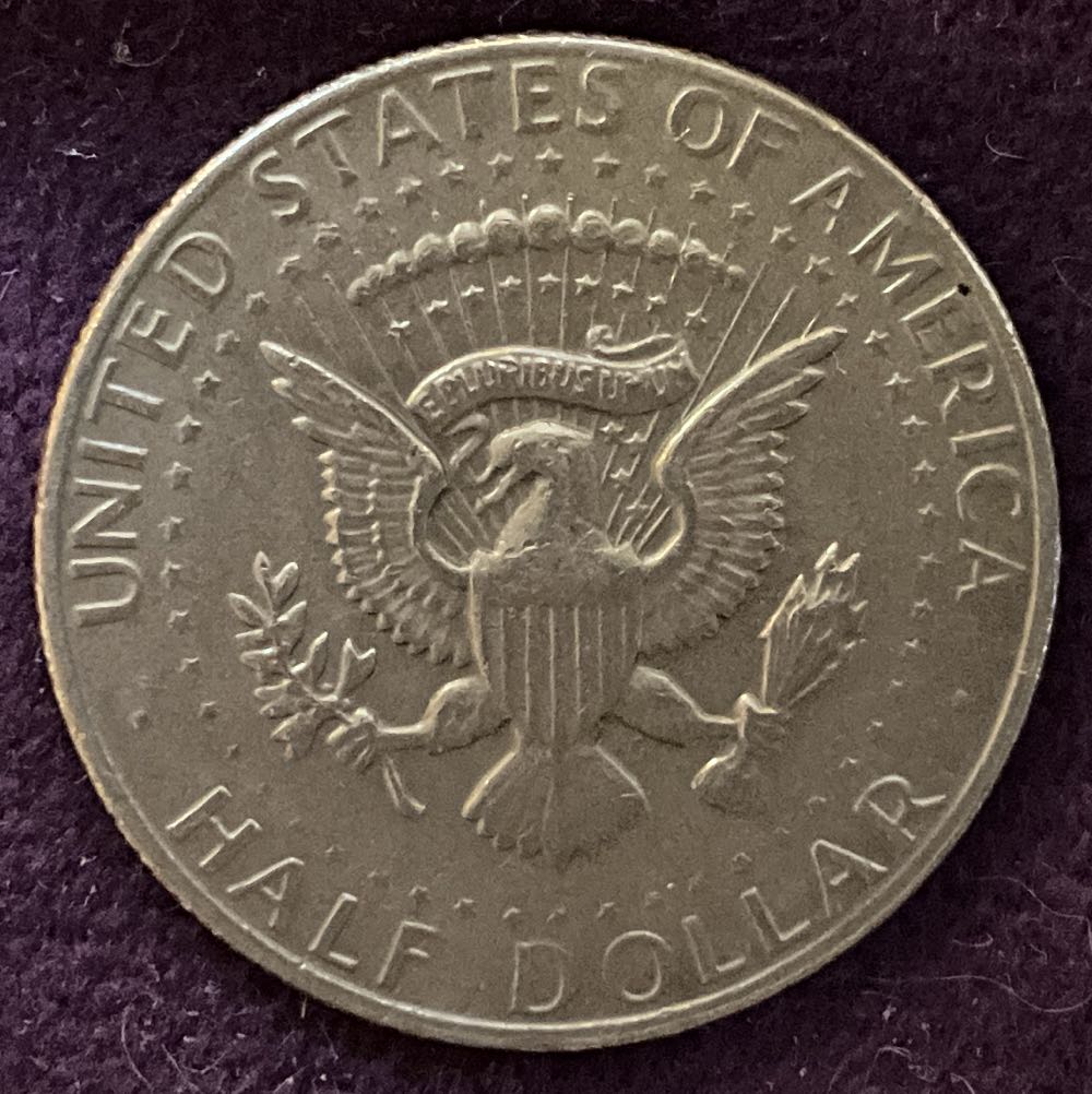 Half Dollar JFK 1972 D 10  coin collectible - Main Image 4