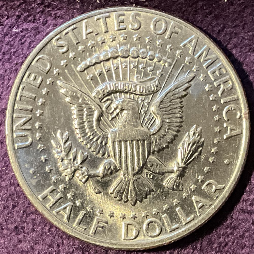 Half Dollar JFK 1972 D 12  coin collectible - Main Image 2