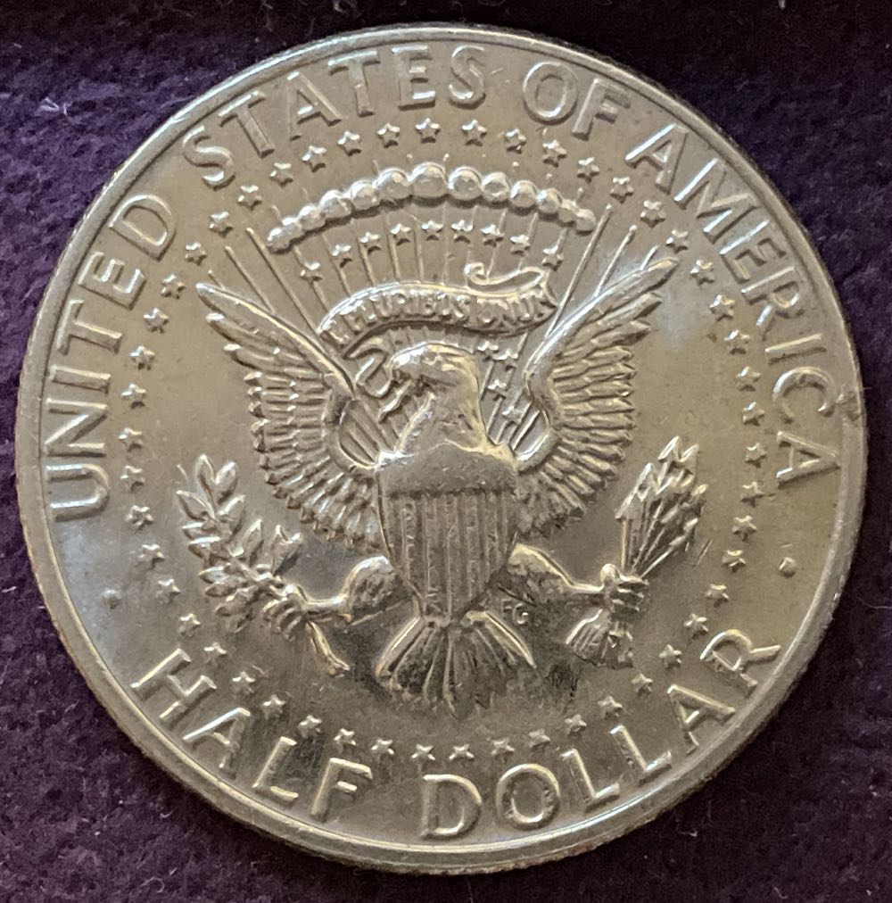 Half Dollar JFK 1972 D 12  coin collectible - Main Image 4