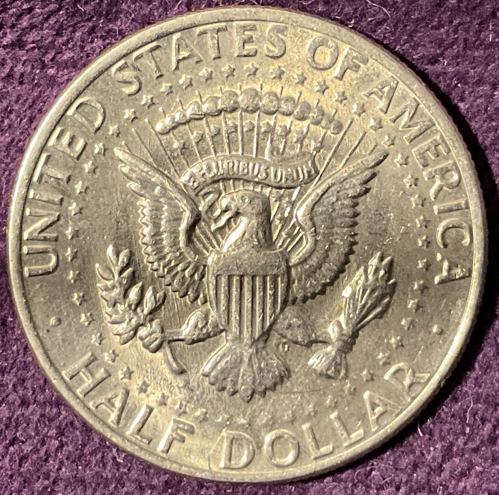 Half Dollar JFK 1972 D 13  coin collectible - Main Image 2