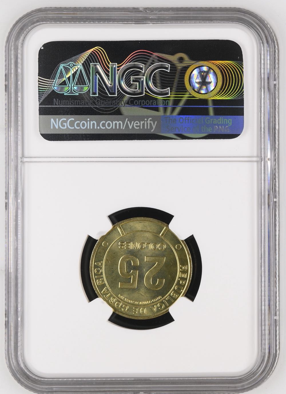 Emblematic Province Sites 2023(2025) Costa Rica 25COL Guanacaste - Santa Rosa First Releases  coin collectible - Main Image 2