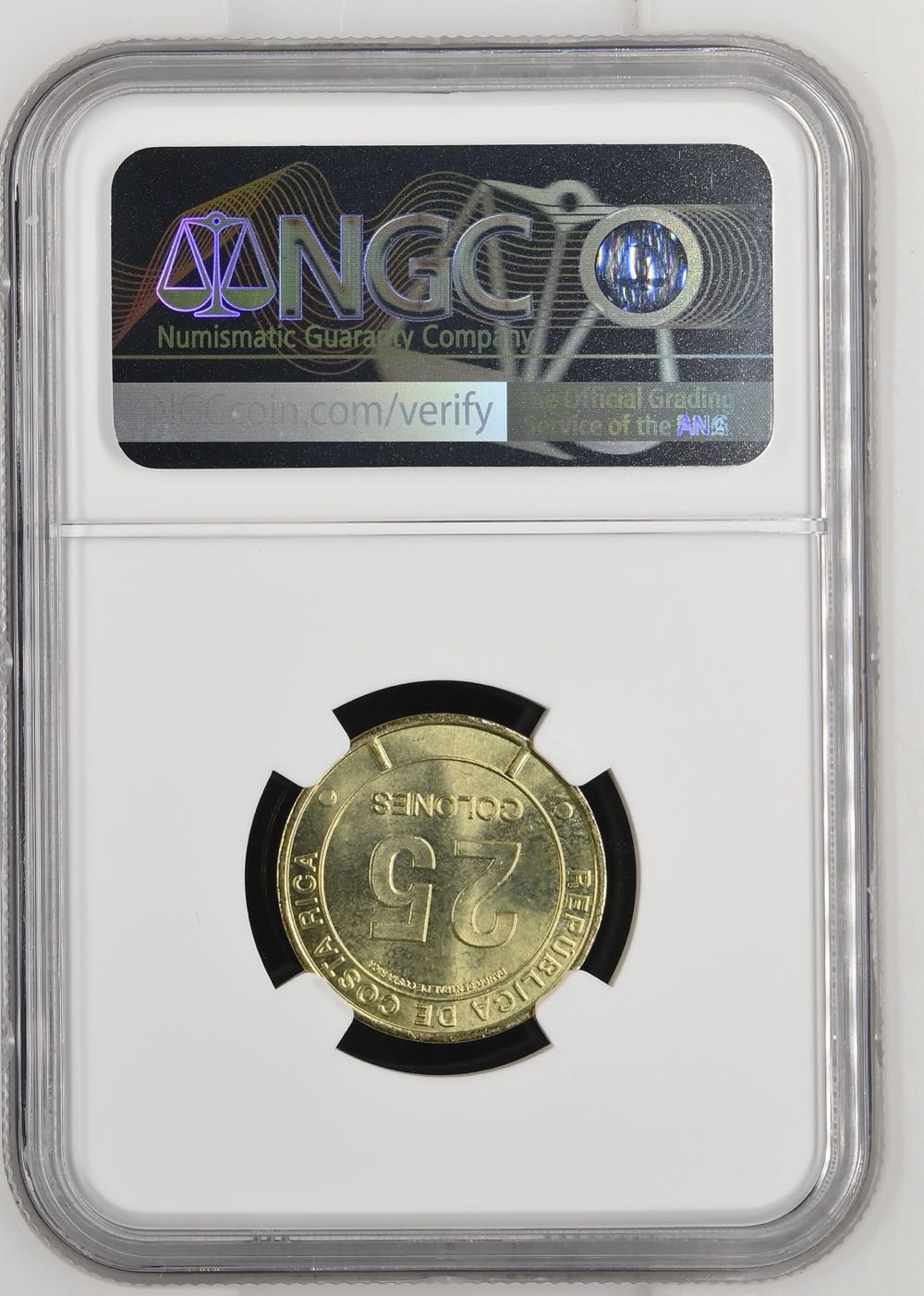 Emblematic Province Sites 2023(2025) Costa Rica 25COL Puntarenas - El Faro Early Releases  coin collectible - Main Image 2