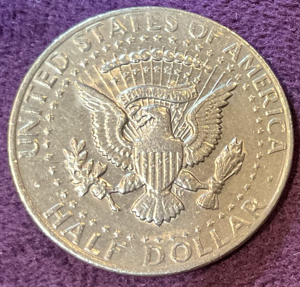 Half Dollar JFK 1972 D 15  coin collectible - Main Image 2