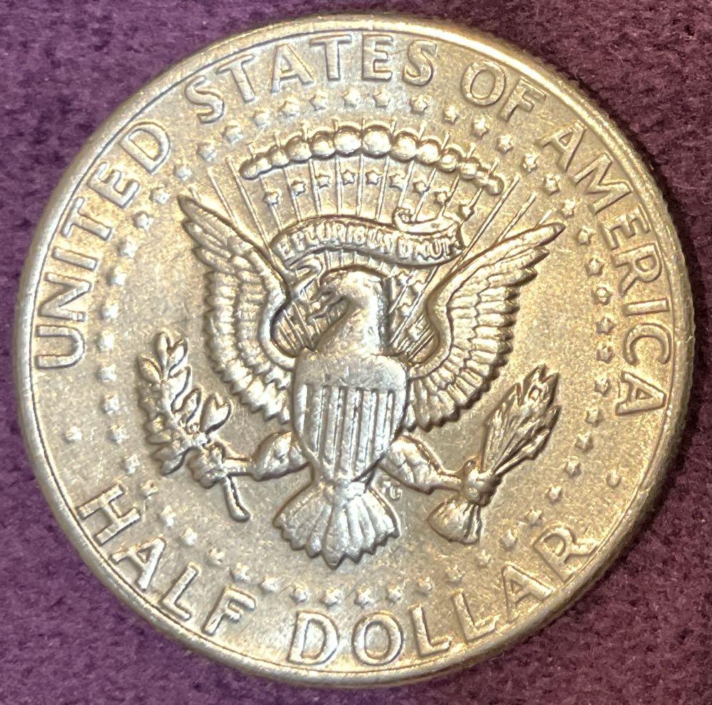 Half Dollar JFK 1972 D 17  coin collectible - Main Image 2