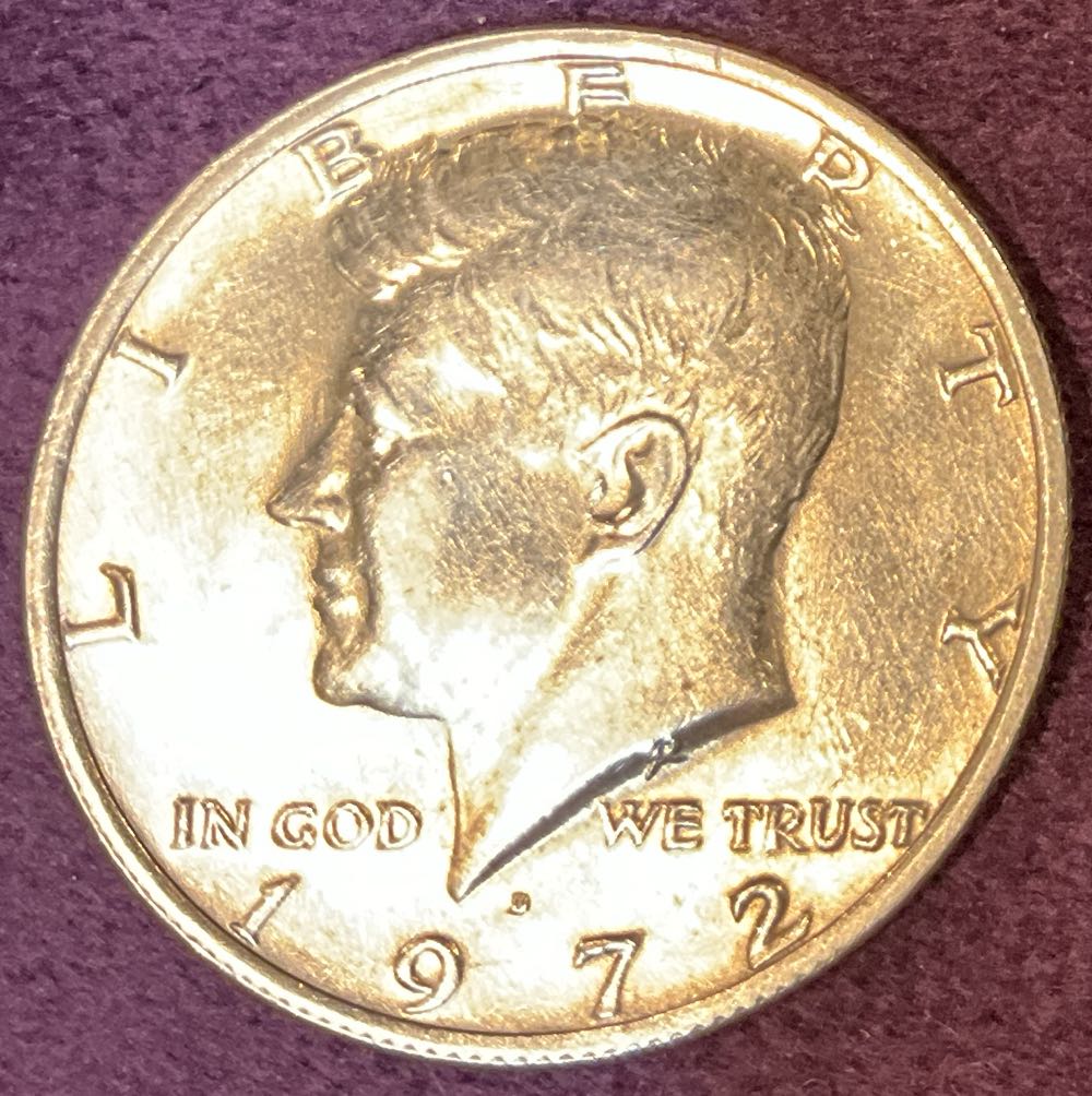 Half Dollar JFK 1971 D 15