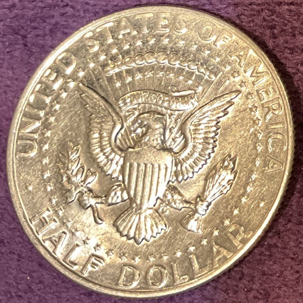 Half Dollar JFK 1972 D 20  coin collectible - Main Image 2