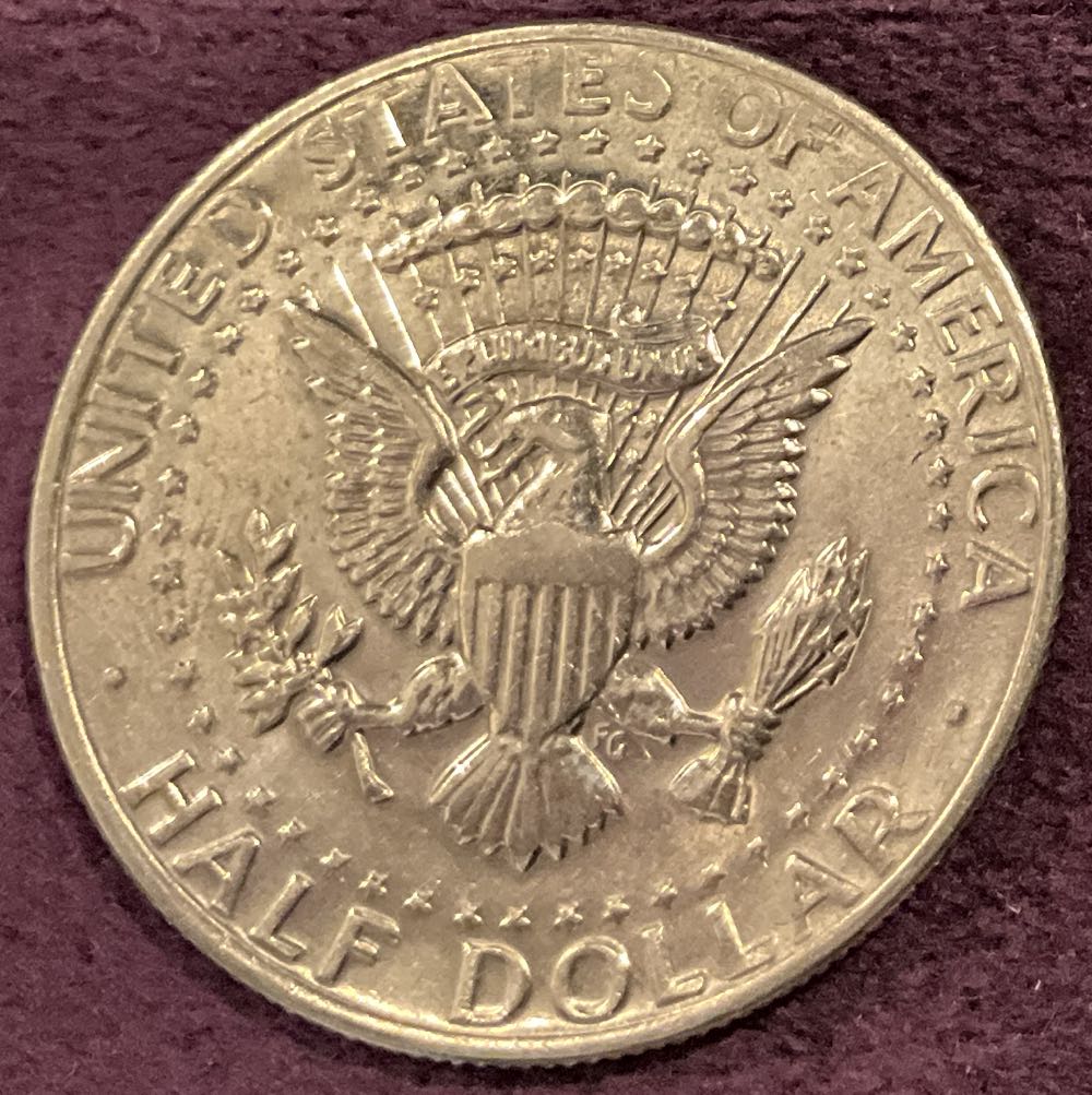 Half Dollar JFK 1972 D 20  coin collectible - Main Image 4
