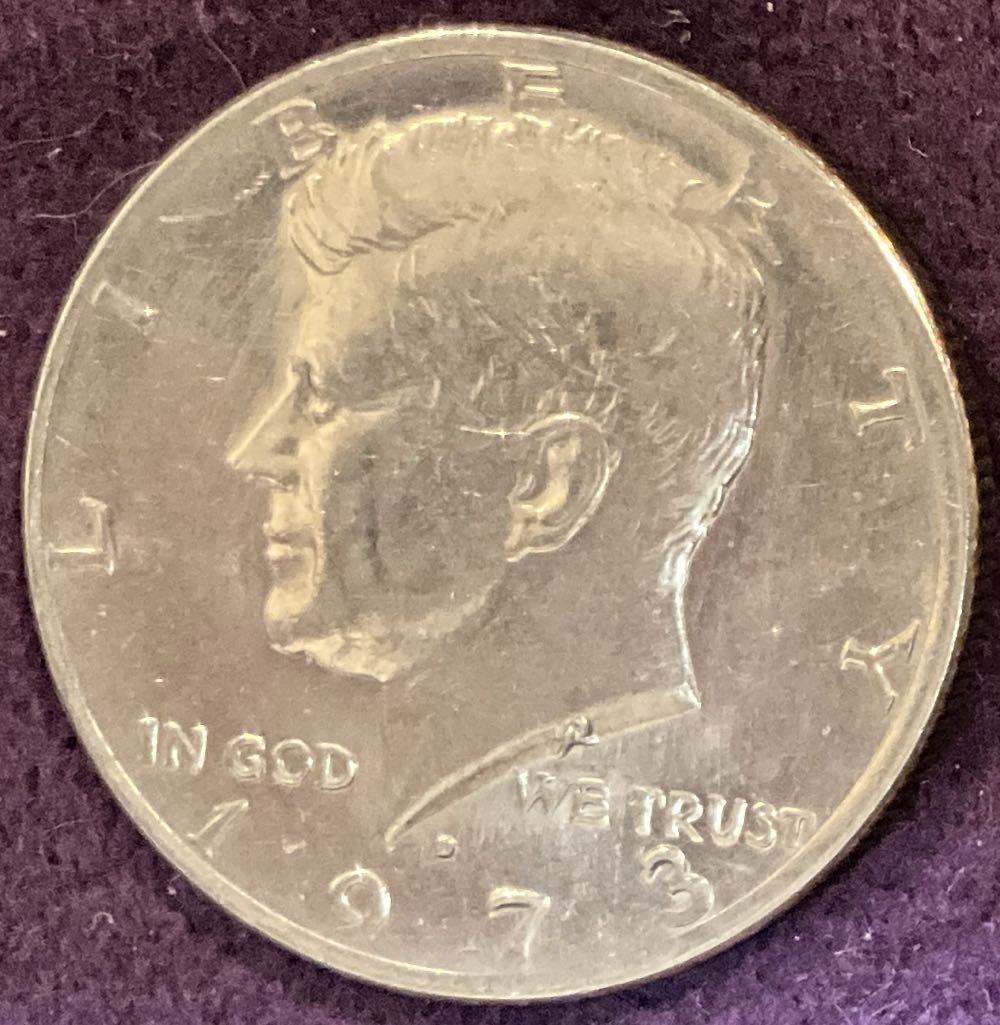 Half Dollar JFK 1973 D 3  coin collectible - Main Image 3