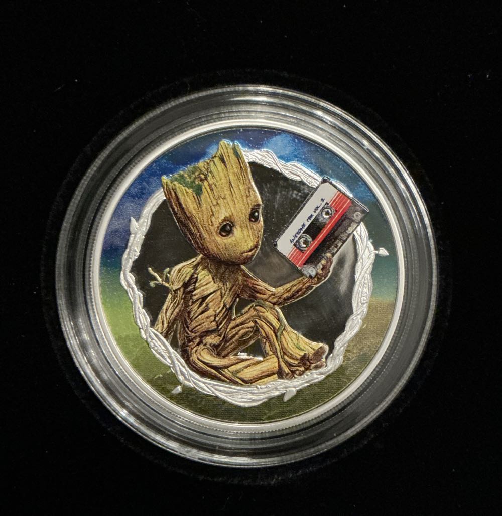 2025 Niue Marvel GROOT - 1 oz Silver Coin  coin collectible - Main Image 3