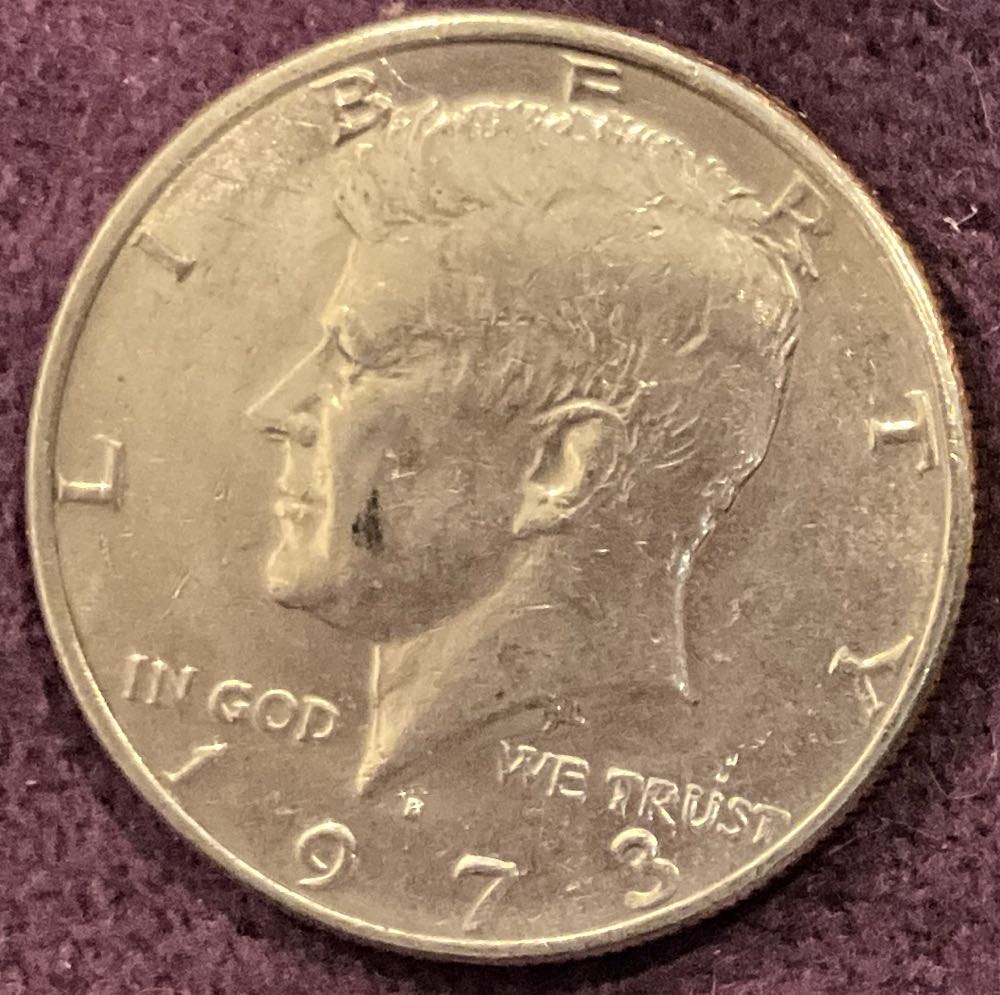 Half Dollar JFK 1973 D 10  coin collectible - Main Image 3