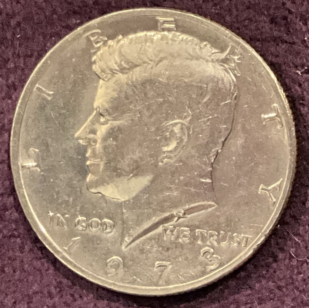 Half Dollar JFK 1973 2  coin collectible - Main Image 3