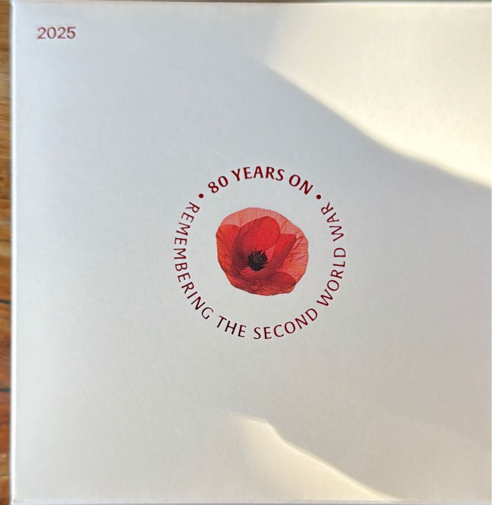 80 Years On Remembering The Second World War  coin collectible [Barcode 9314688117013] - Main Image 2