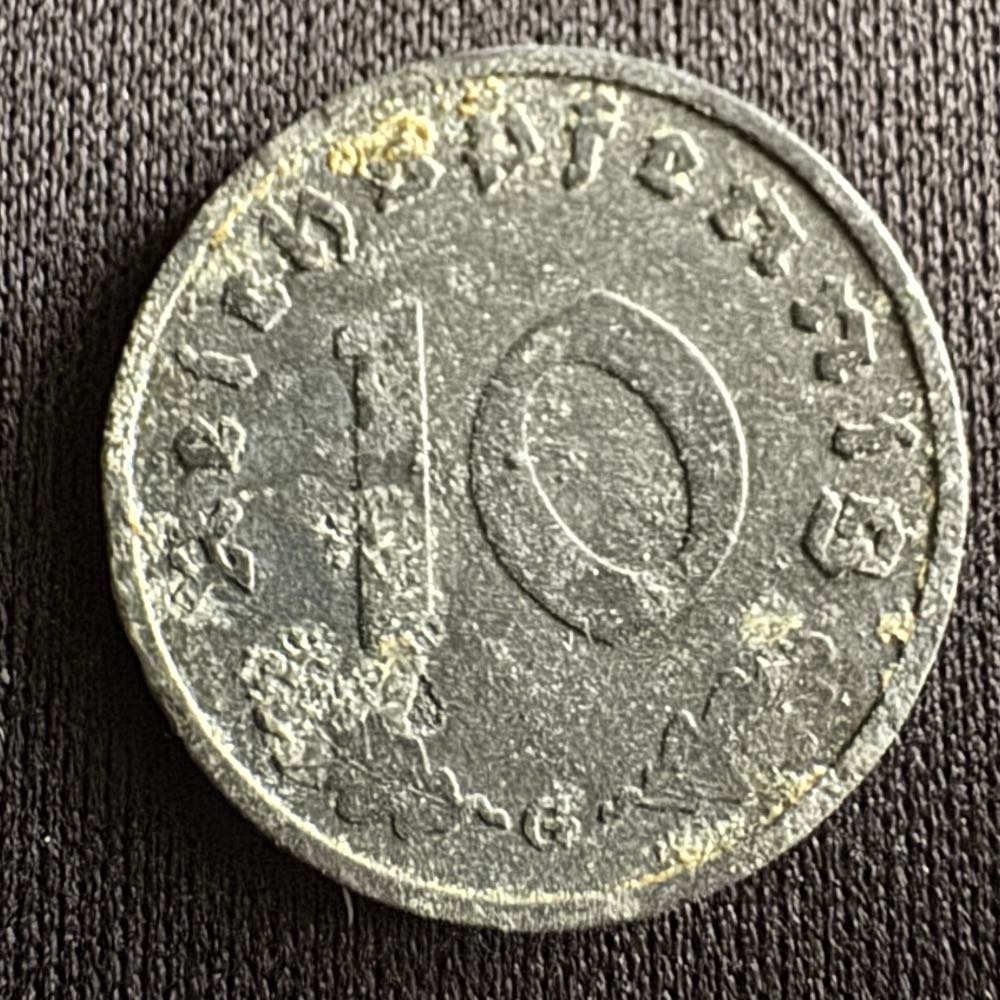 Reichspfennig 10c - 1941 G  coin collectible - Main Image 2