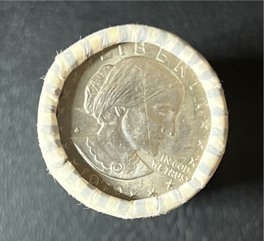 Susan B Anthony Roll  coin collectible - Main Image 2