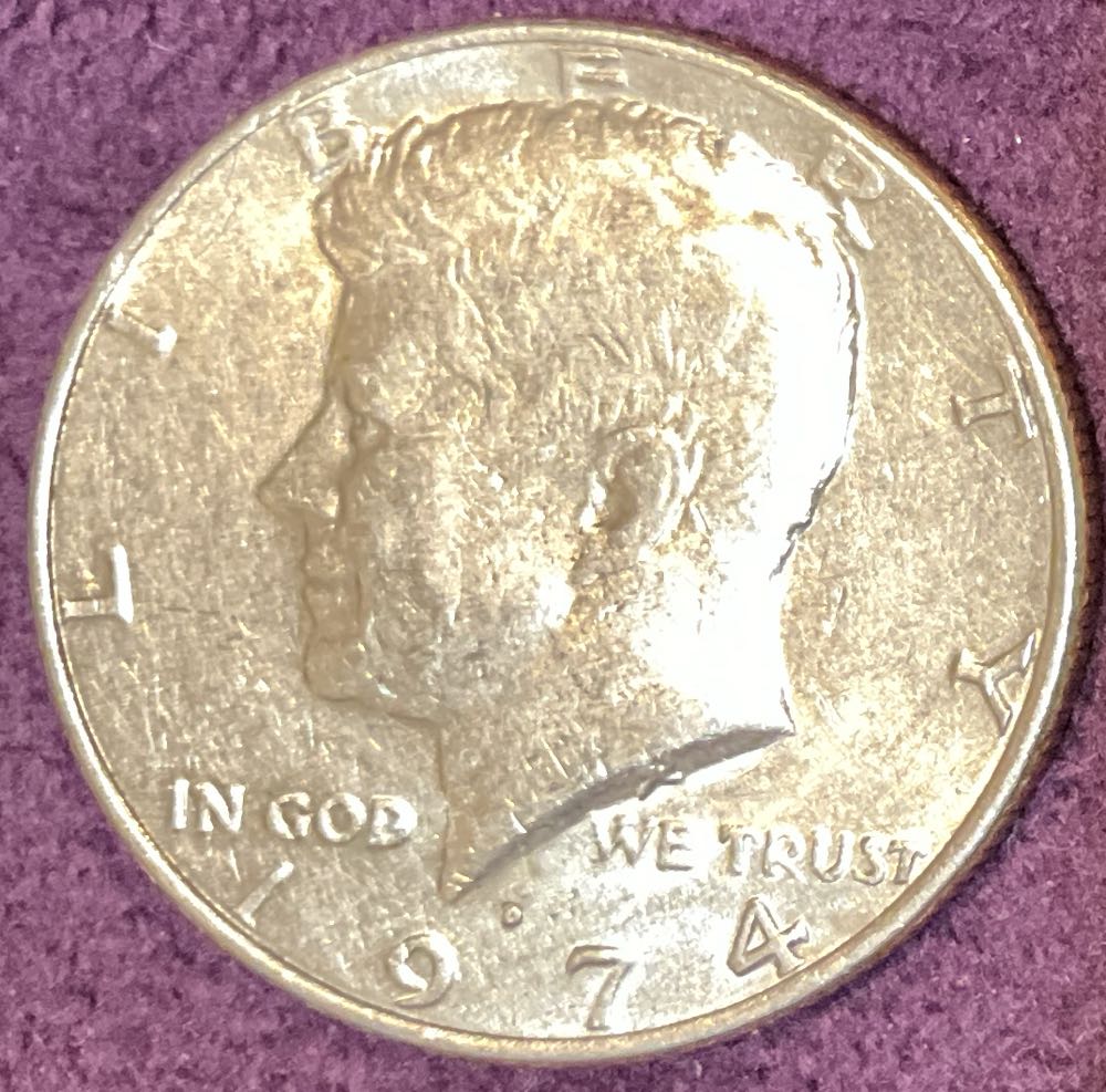 Kennedy Half Dollar 1968-D Silver