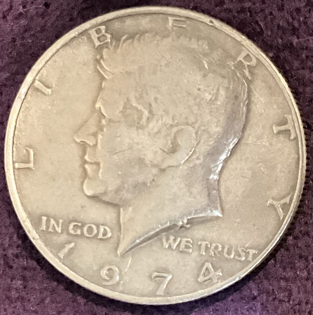 Half Dollar JFK 1974 1  coin collectible - Main Image 3