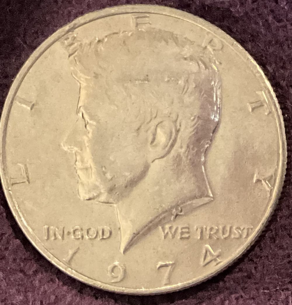 Half Dollar JFK 1974 2  coin collectible - Main Image 3