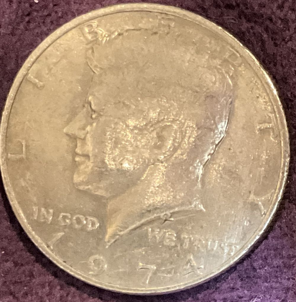 Half Dollar JFK 1974 3  coin collectible - Main Image 3