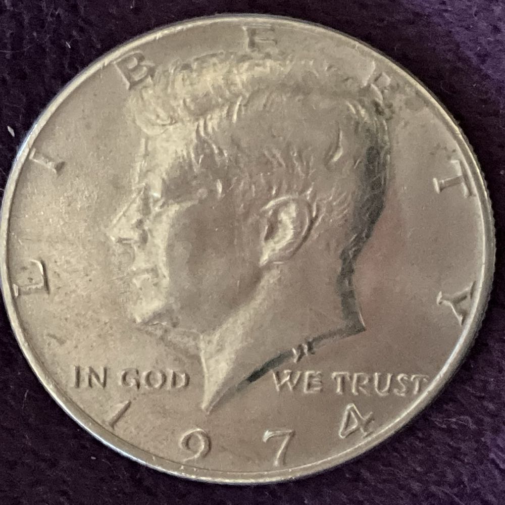 Half Dollar JFK 1974 4  coin collectible - Main Image 3