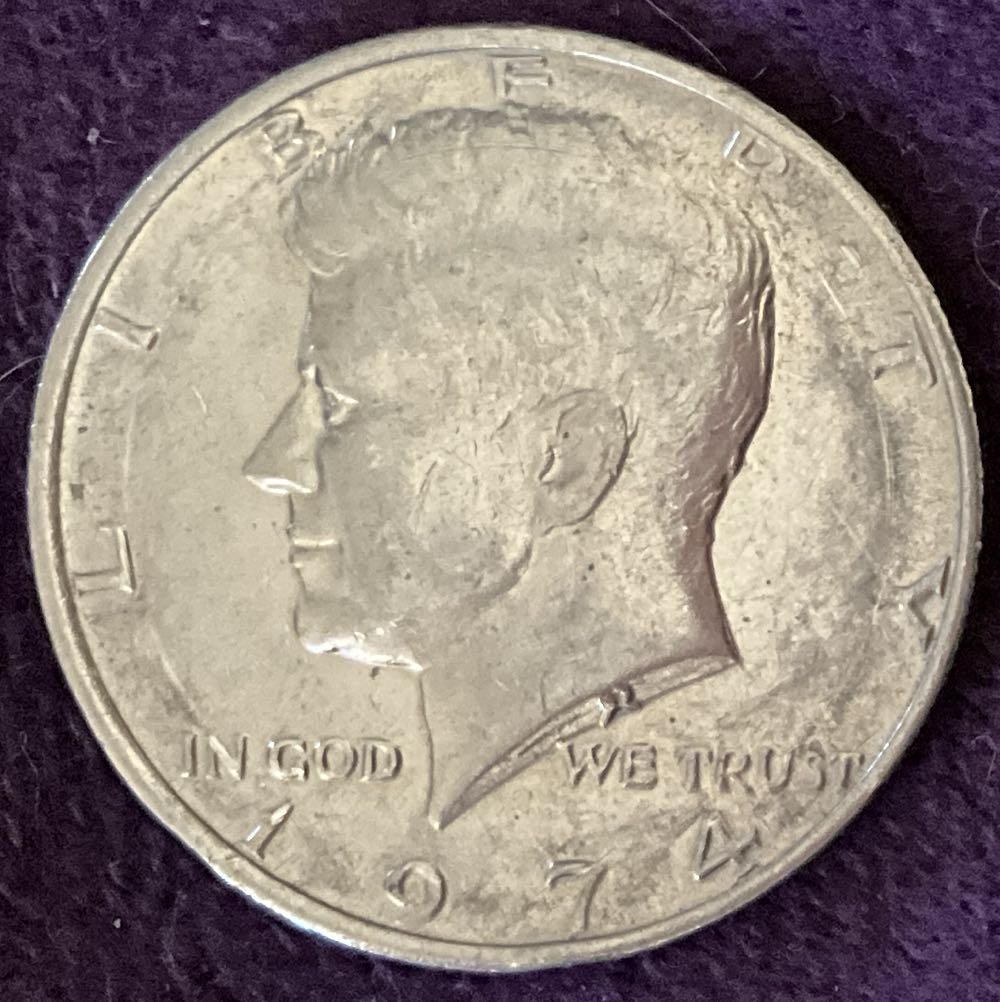 Half Dollar JFK 1974 5  coin collectible - Main Image 3