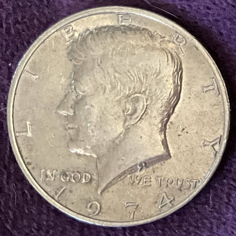 Half Dollar JFK 1974 6  coin collectible - Main Image 3