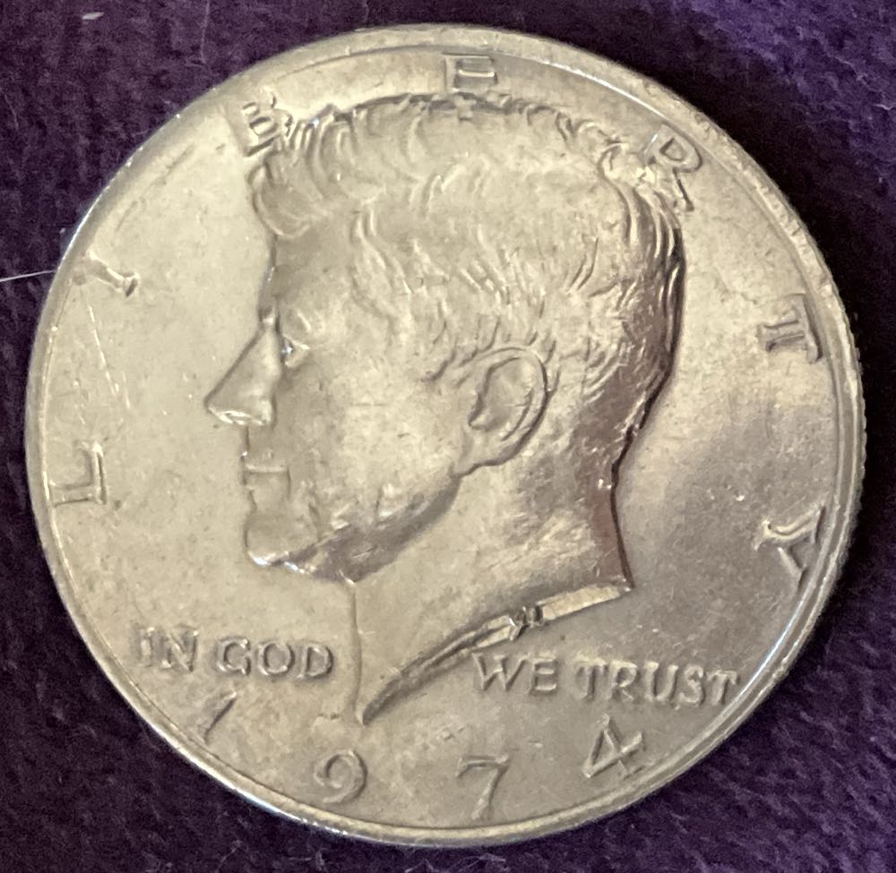 Half Dollar JFK 1974 8  coin collectible - Main Image 3